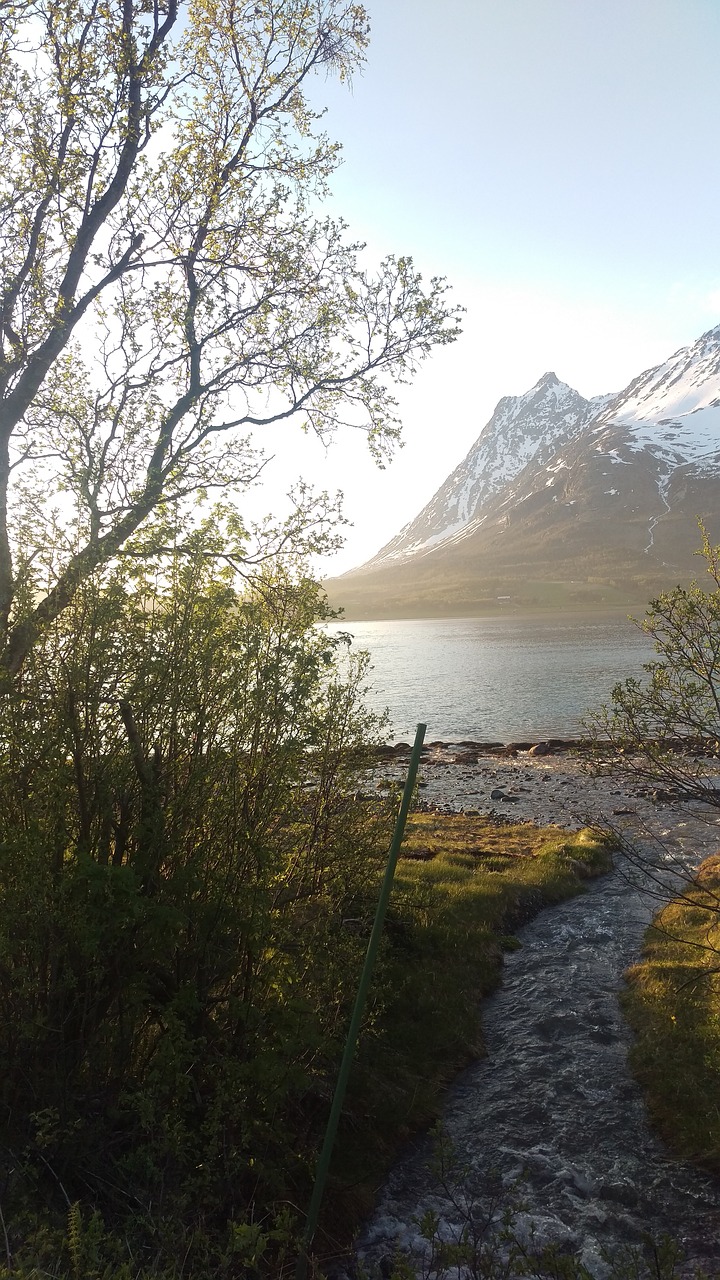 mountain views norway free photo