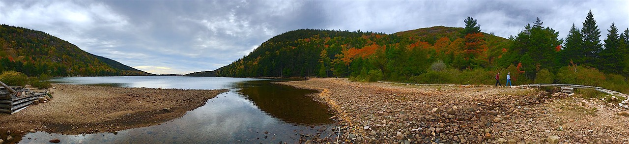 mountain wilderness lake free photo