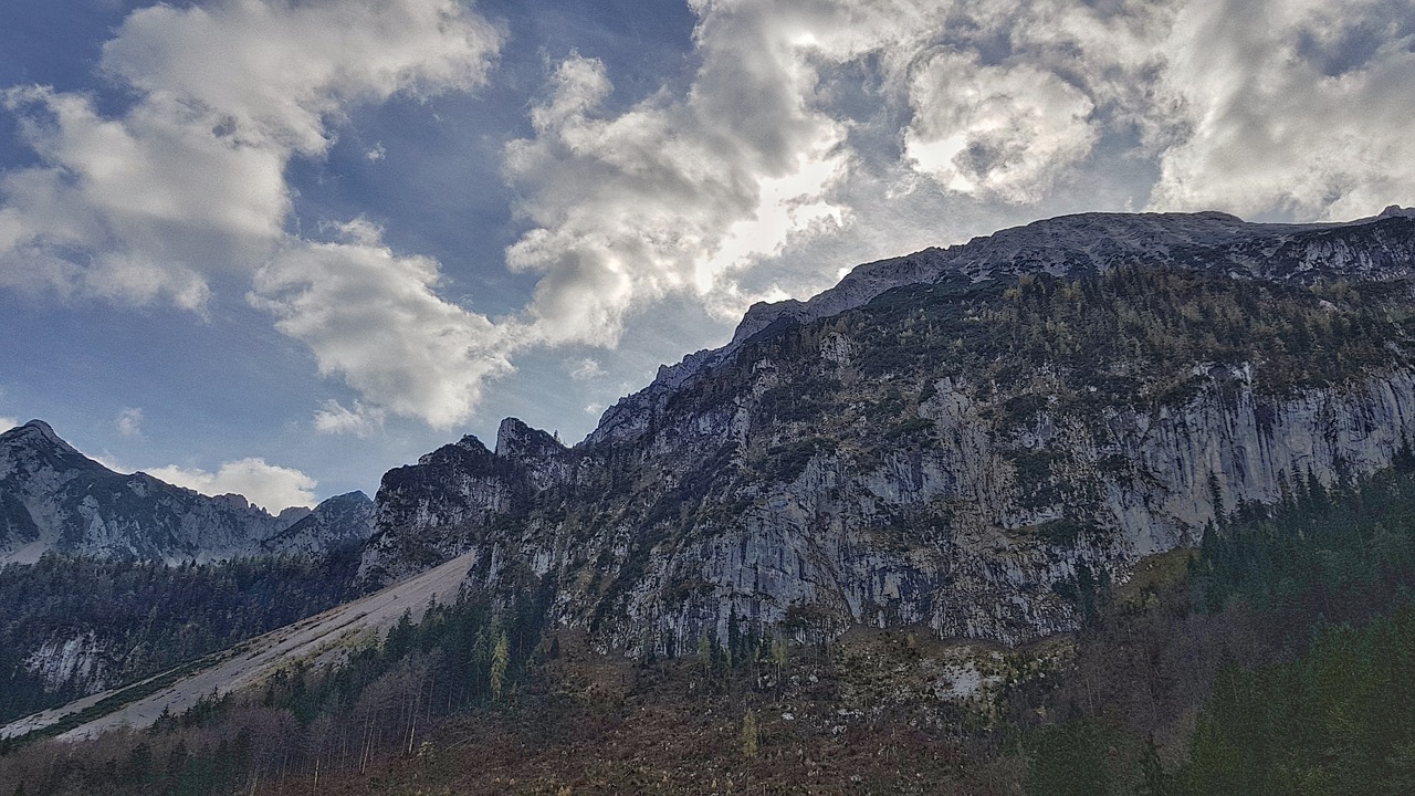 mountain alpine hiking free photo