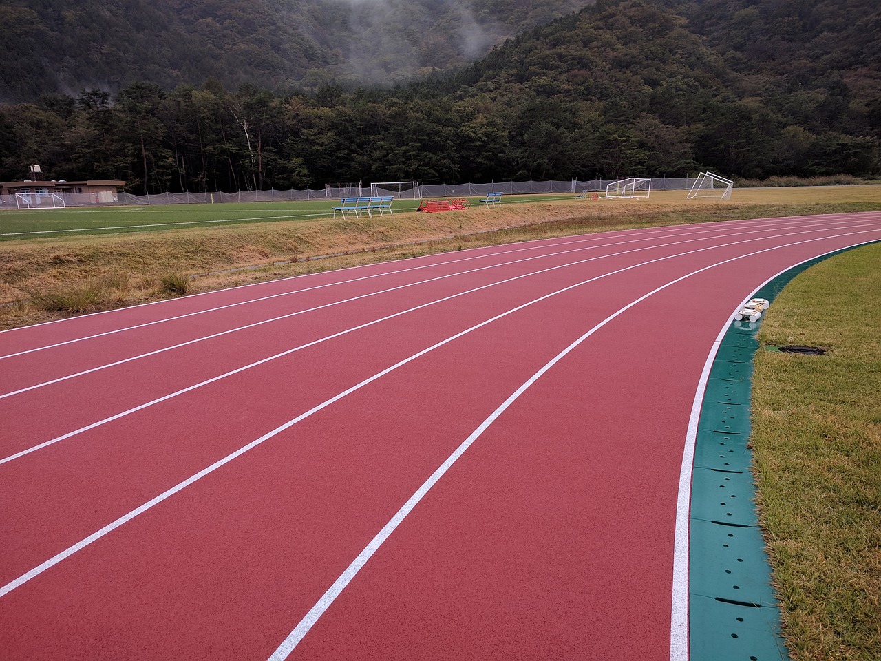 mountain running track japan free photo