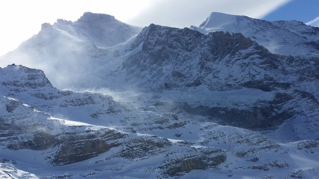 mountain snow grindelwald free photo