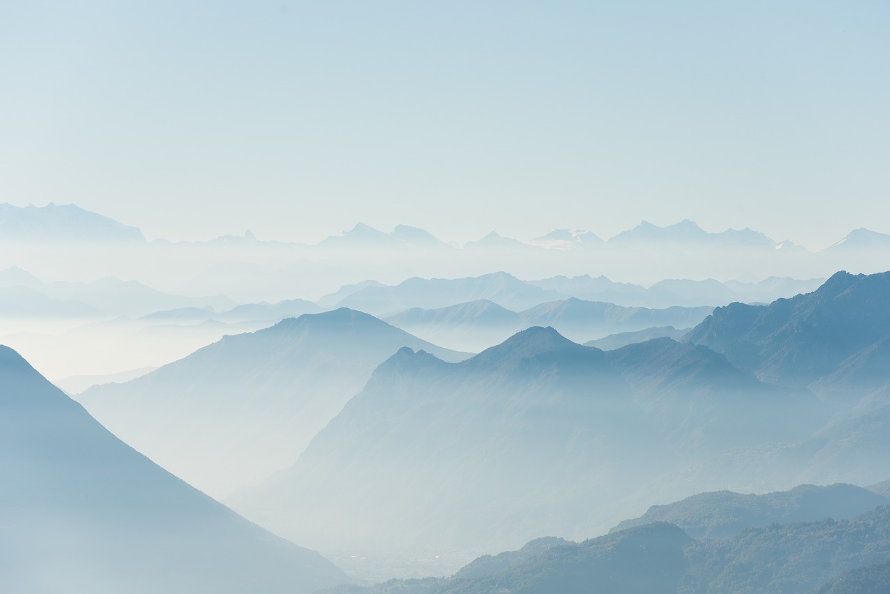 mountain landscape winter free photo