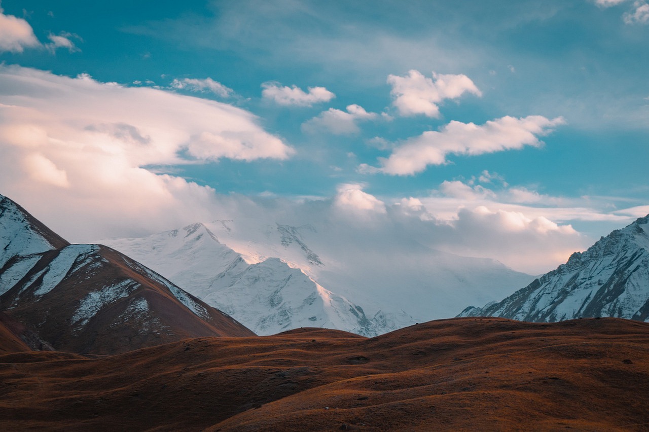 mountain sky desert free photo