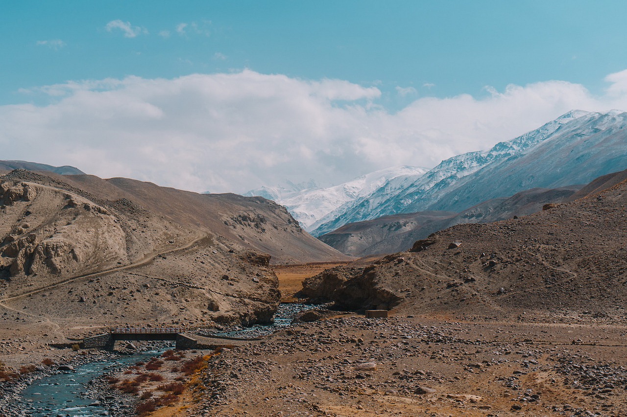 mountain current river free photo