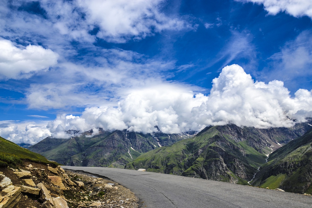 mountain nature sky free photo