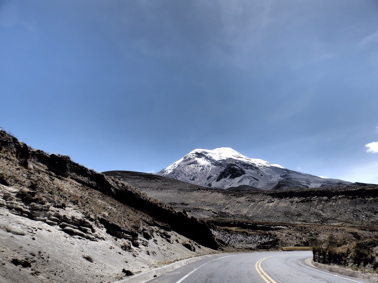 mountain ecuador chimborazo free photo