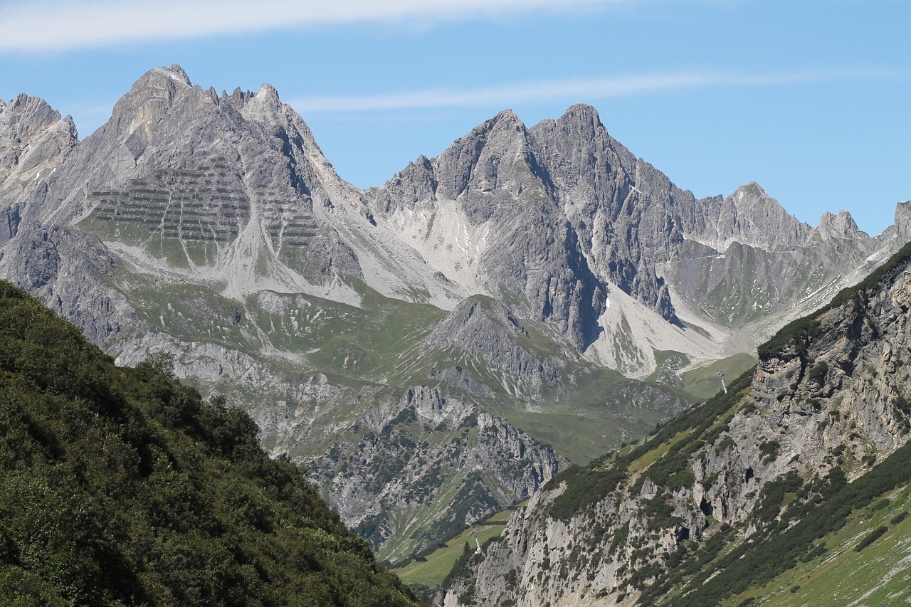 mountain nature panorama free photo