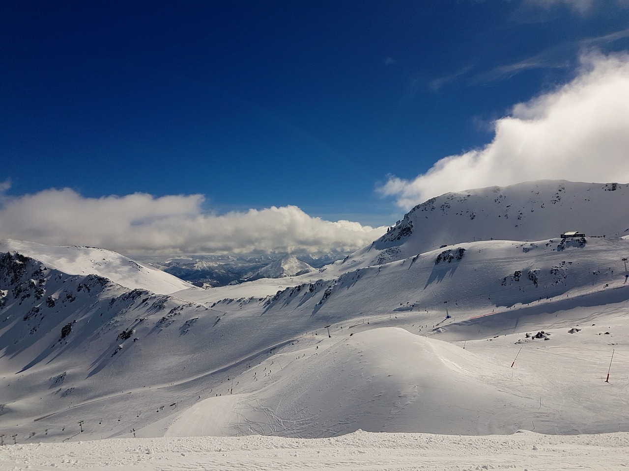 mountain snow no person free photo