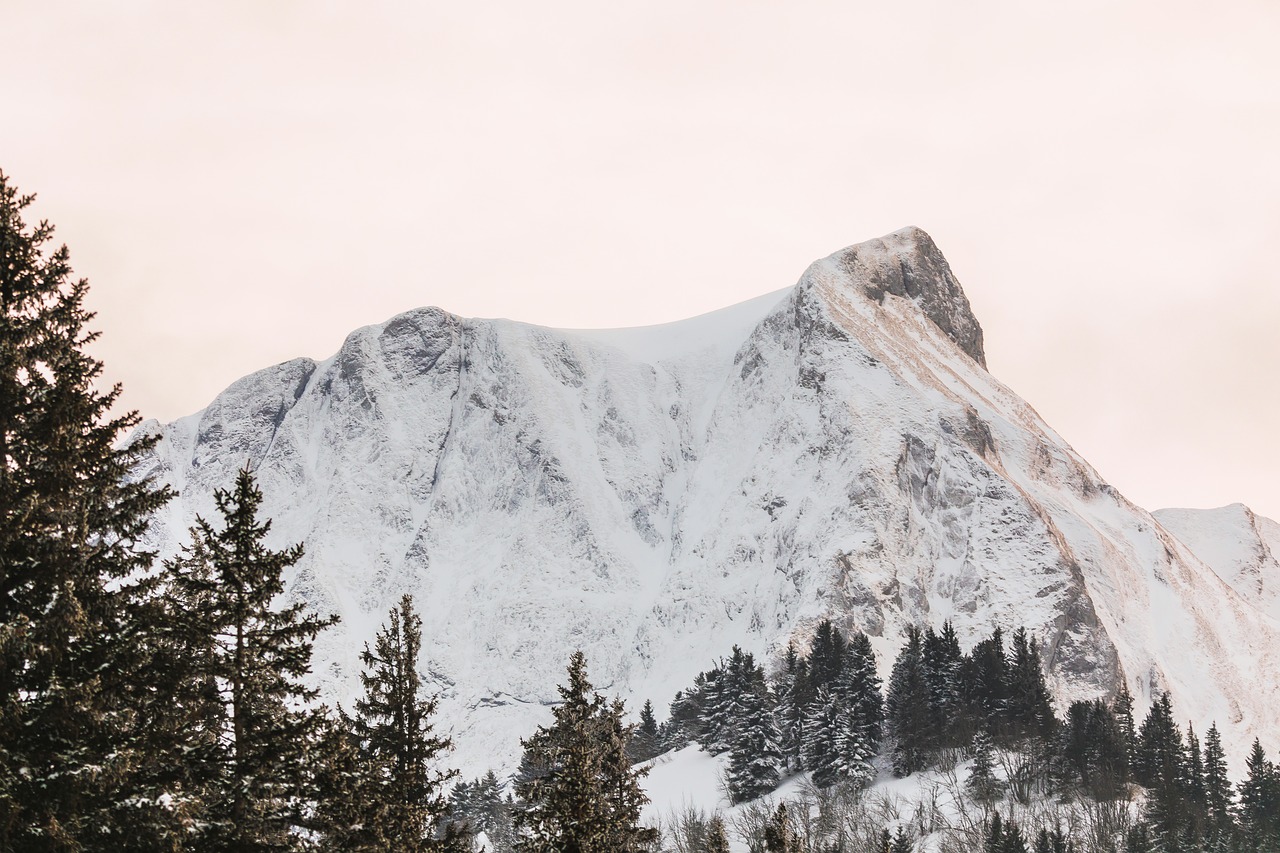 mountain cold snow free photo