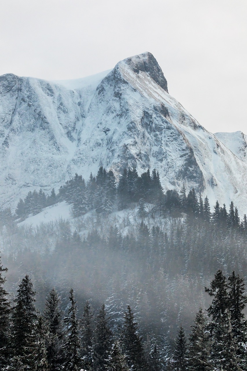 mountain cold snow free photo