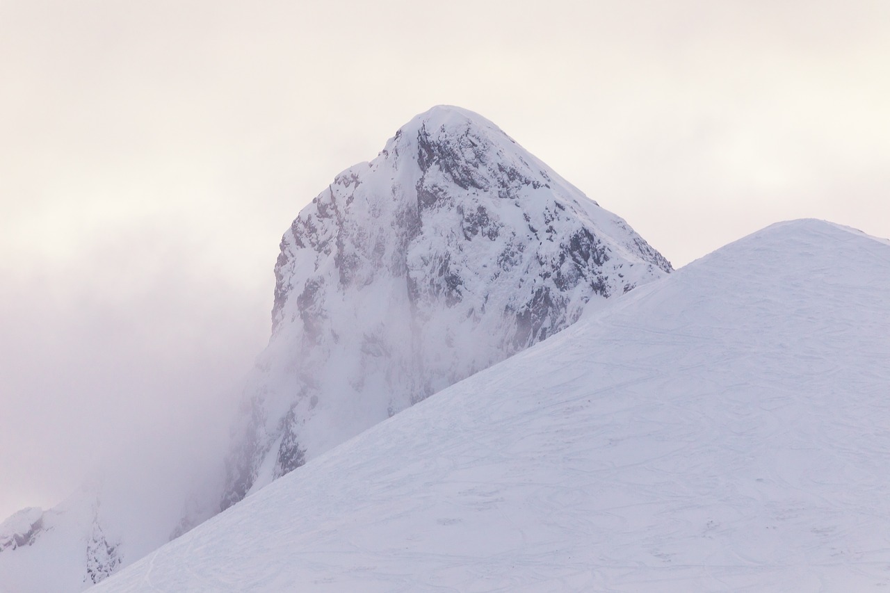 mountain cold snow free photo