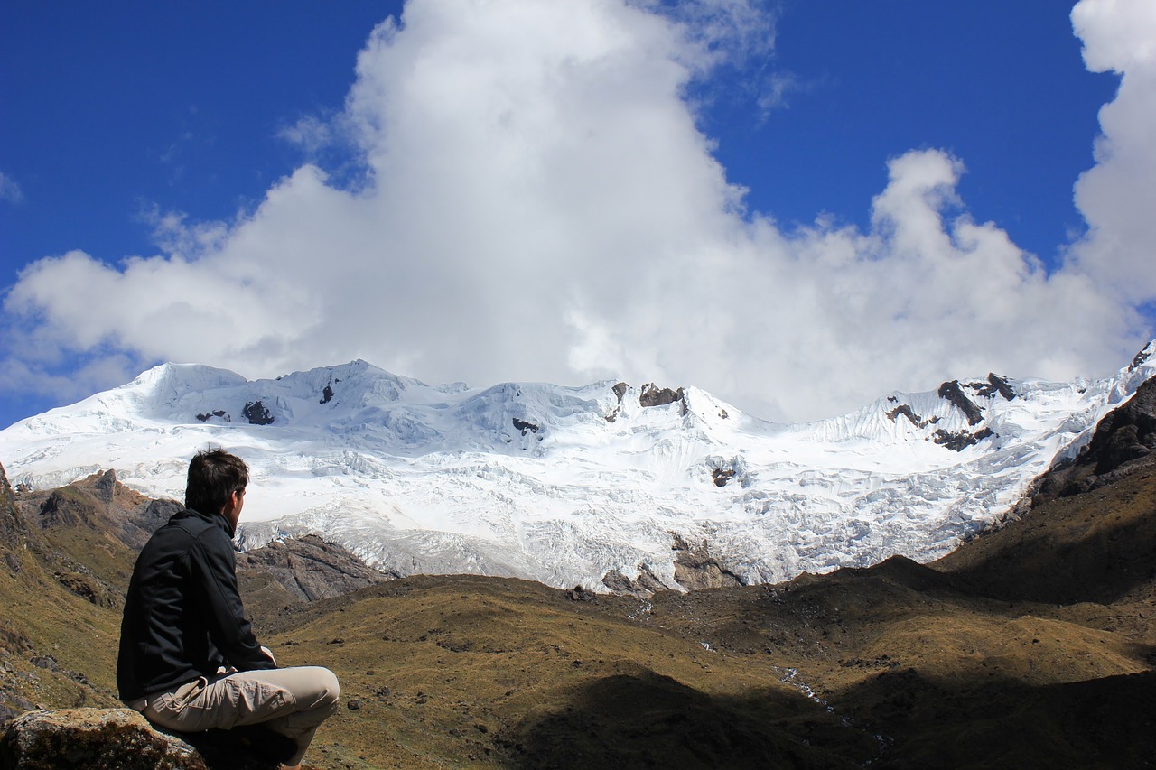 mountain landscape widescreen free photo