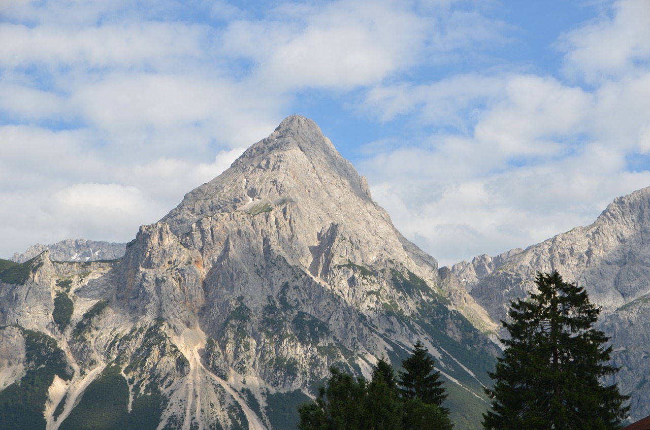 mountain snow nature free photo