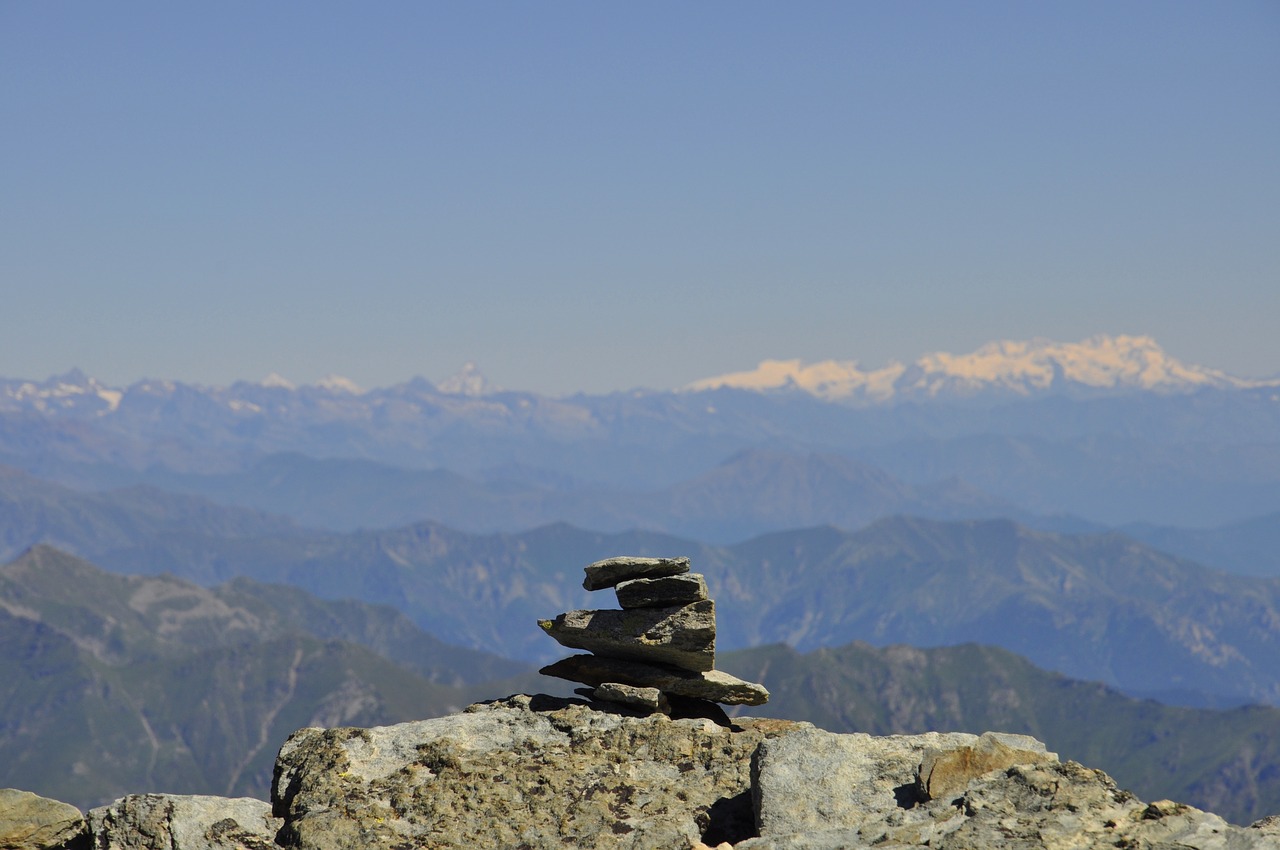 mountain  landscape  sky free photo