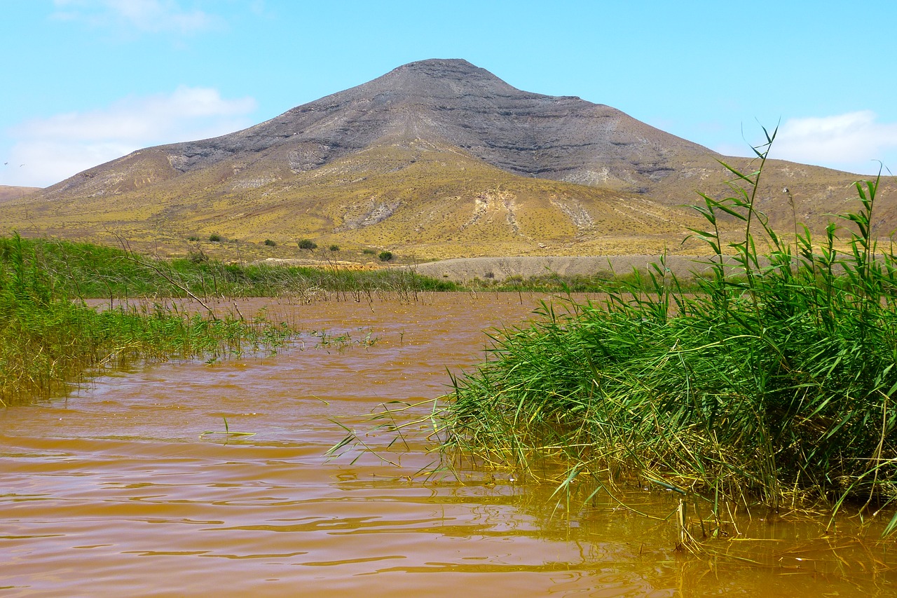 mountain  water  landscape free photo