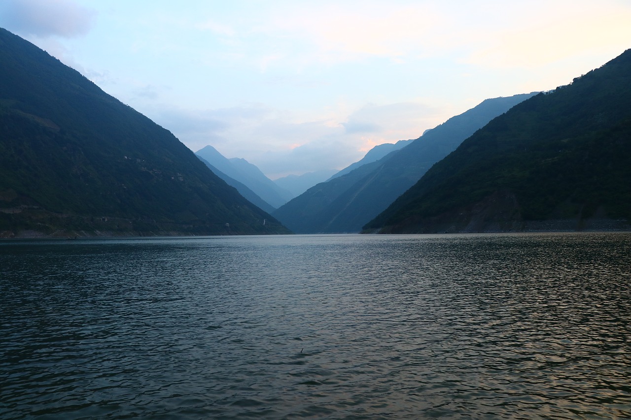 mountain  water  cloud free photo