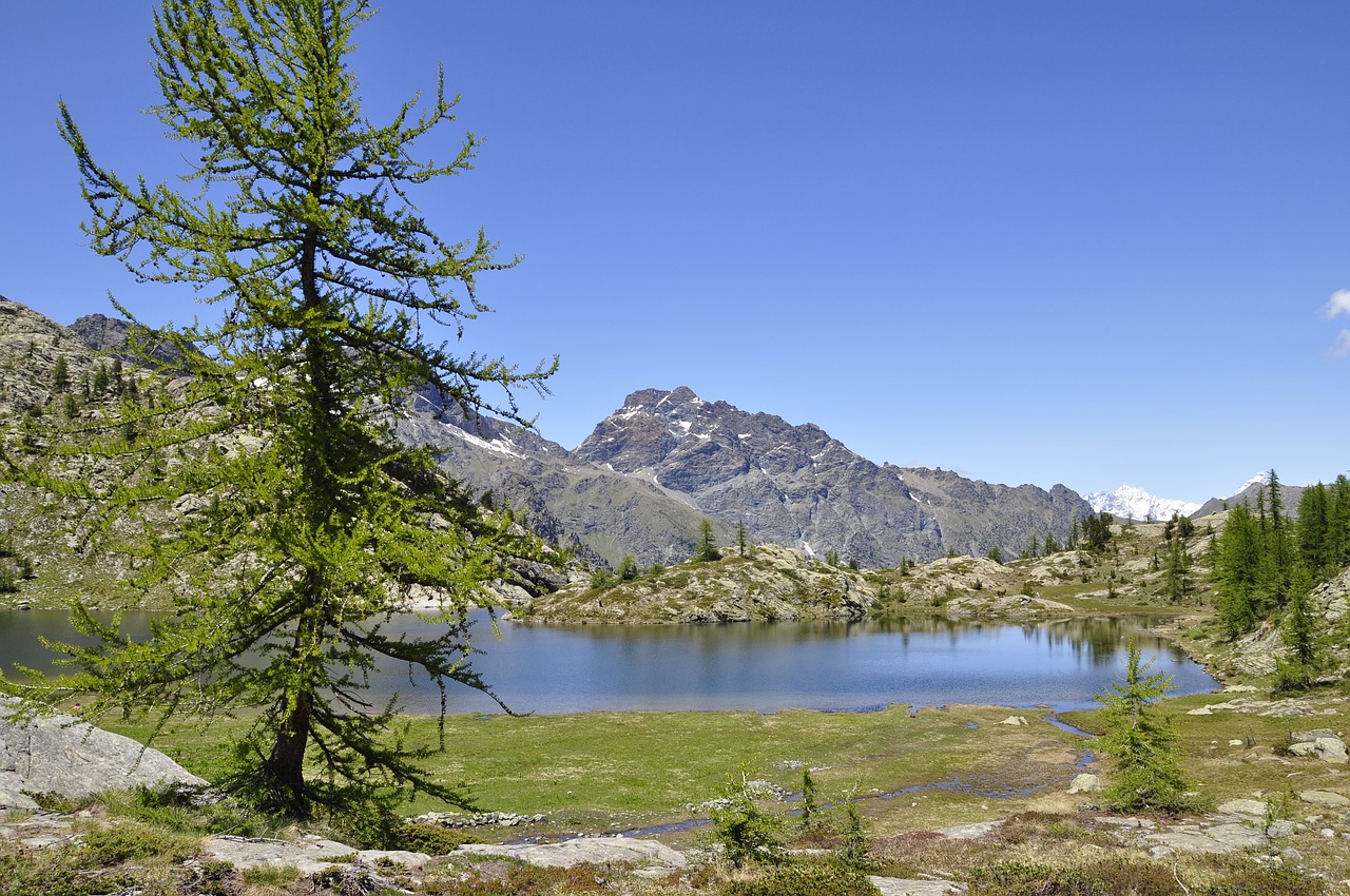 mountain  nature  lake free photo