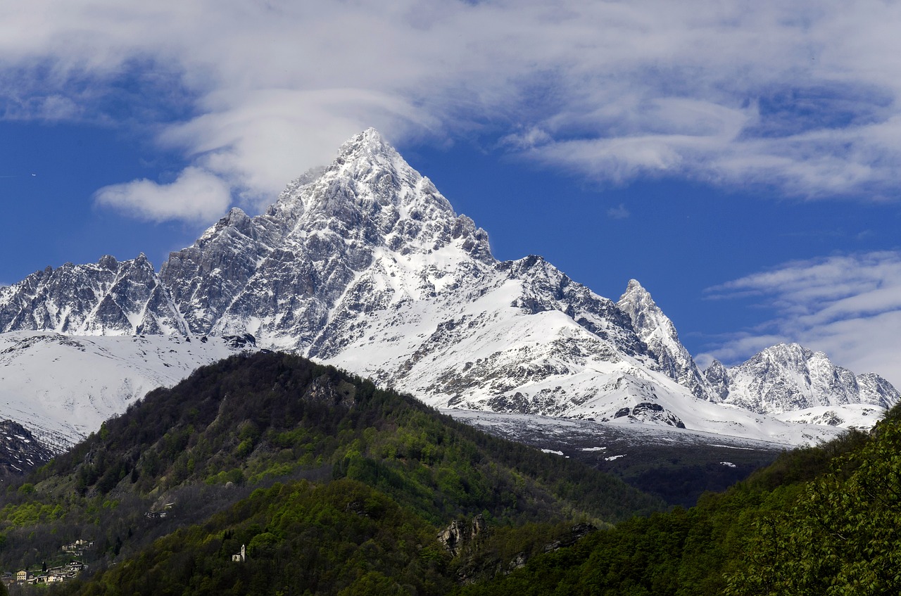 mountain  sky  nature free photo