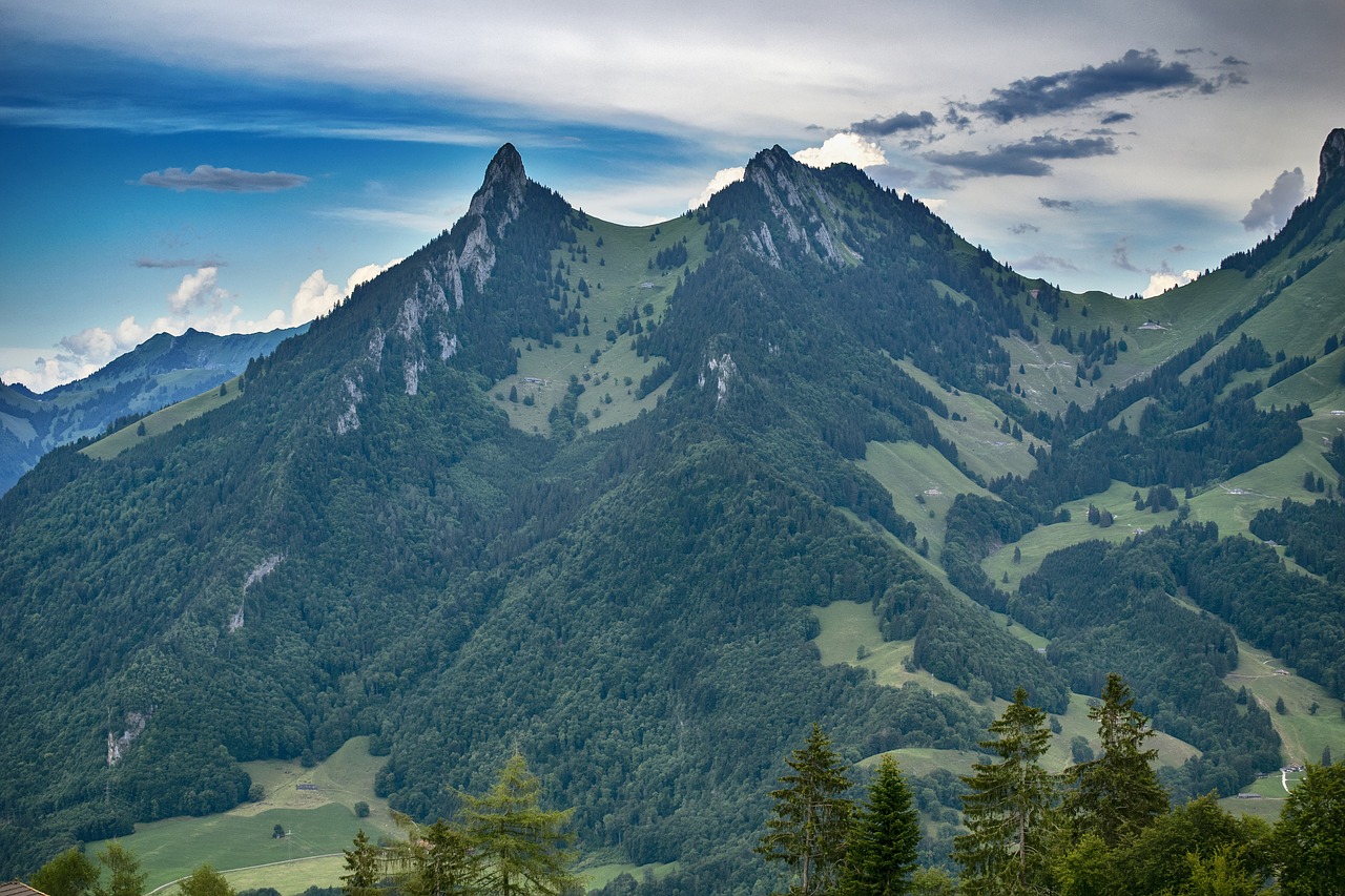 mountain  clouds  panorama free photo