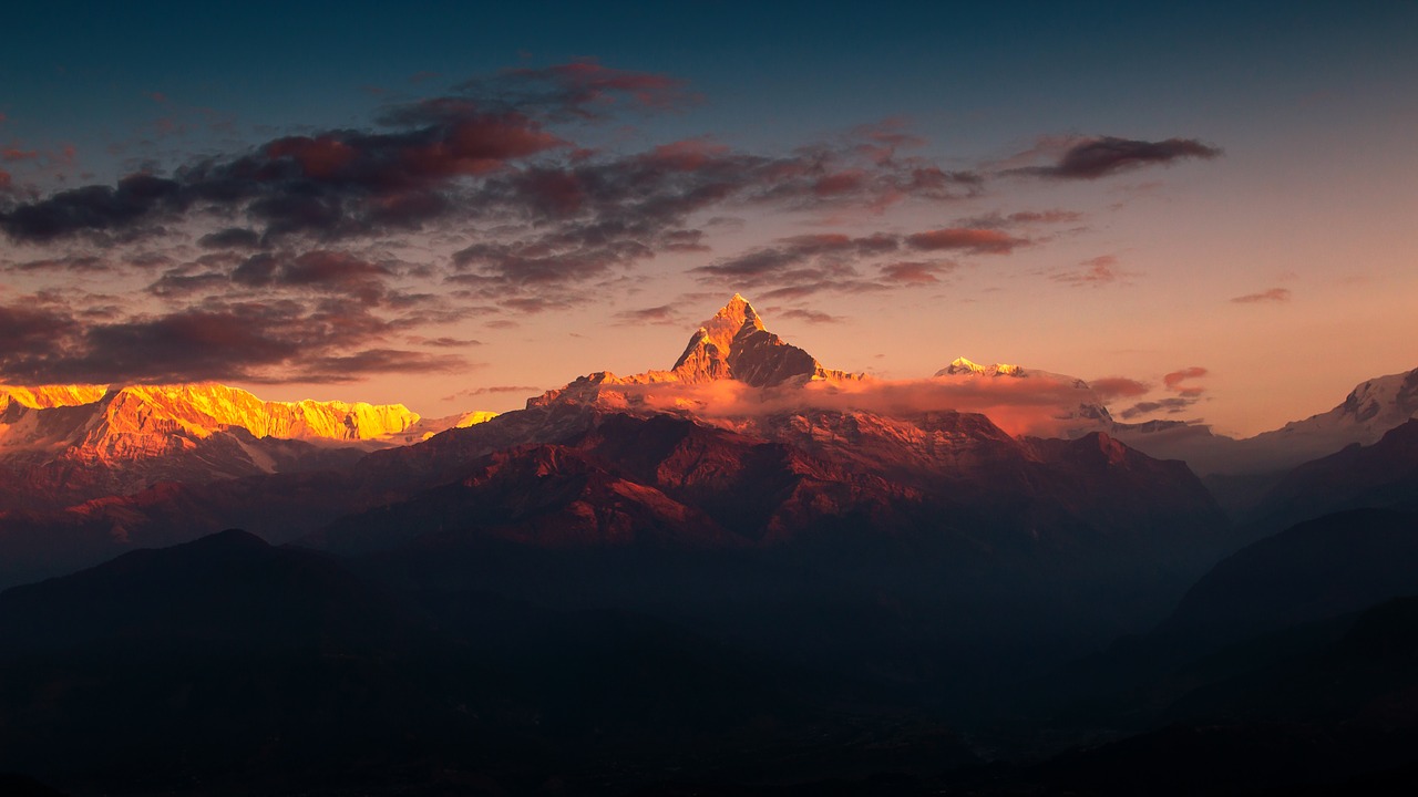 mountain  himalayas  nature free photo