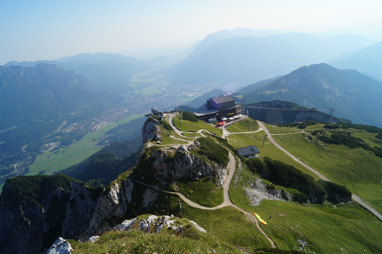 mountain  easter fields  garmisch free photo