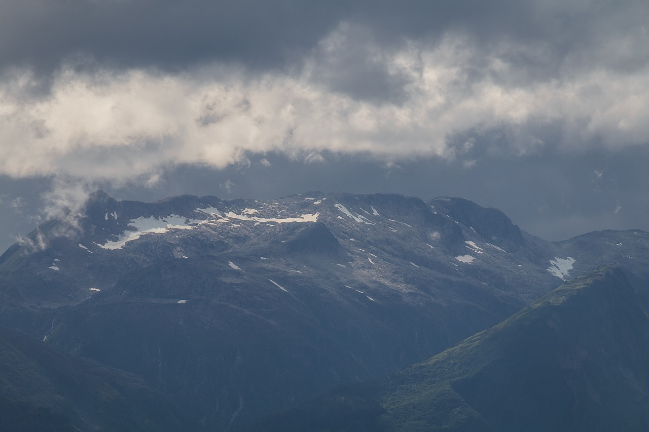 mountain  clouds  sky free photo