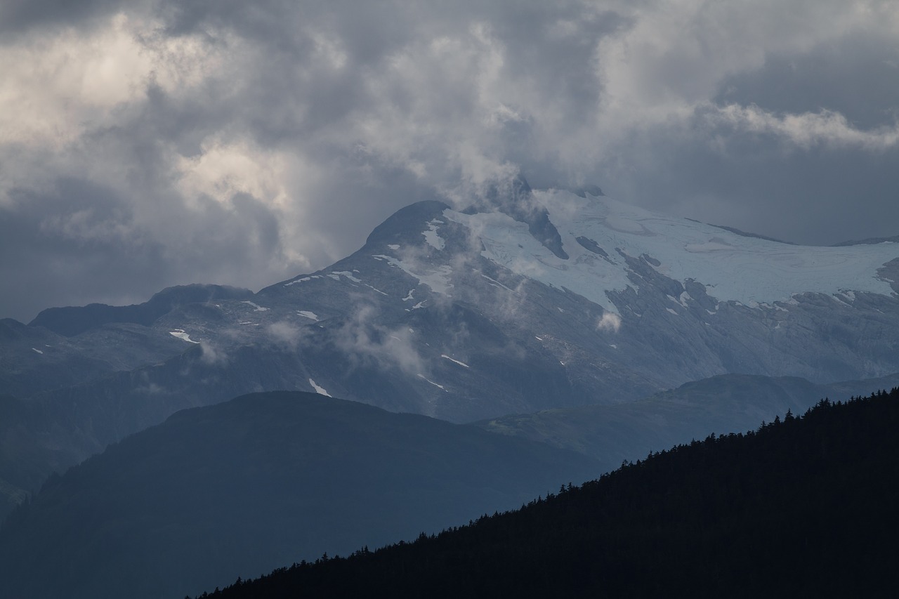 mountain  clouds  sky free photo