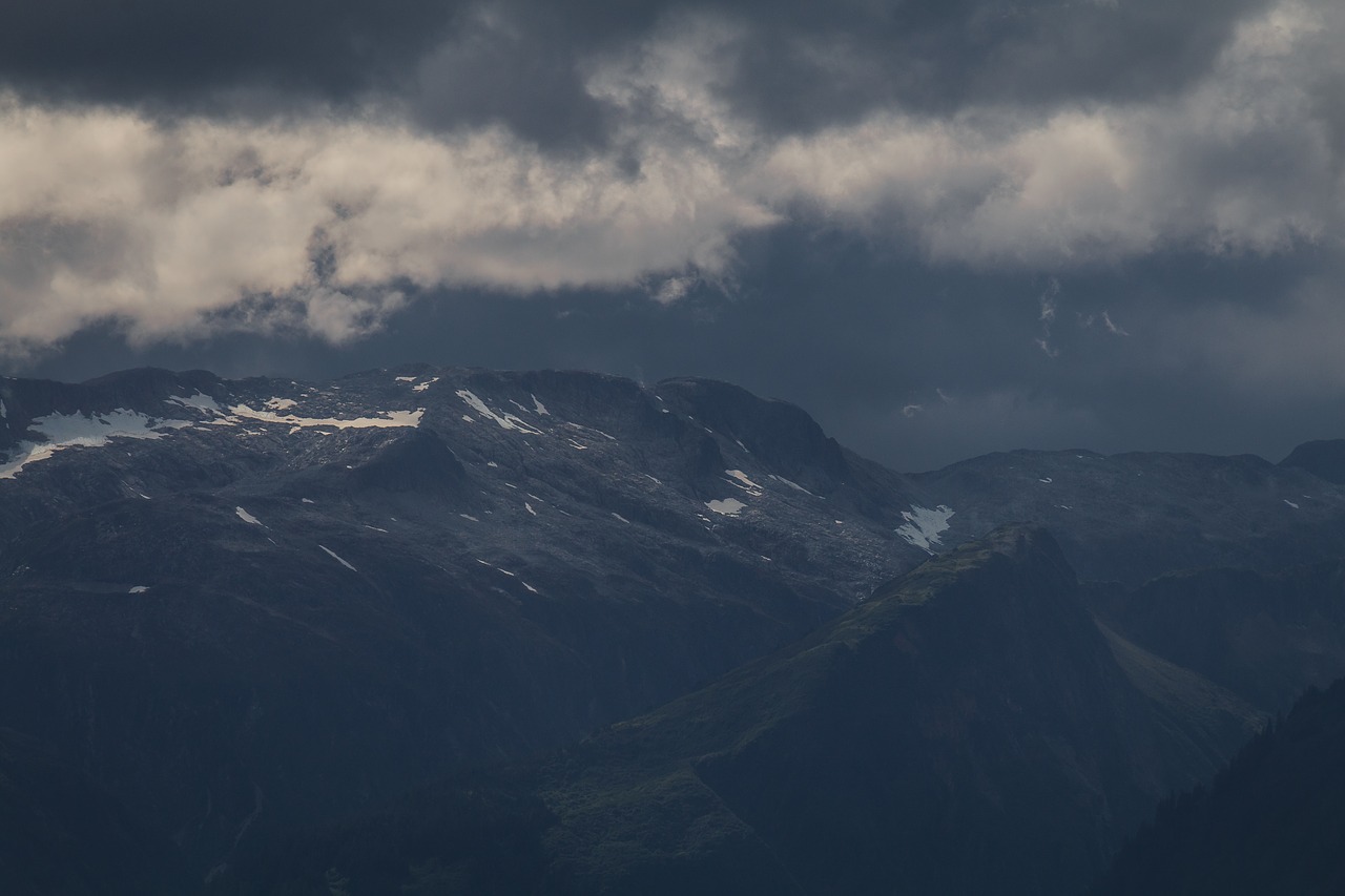 mountain  clouds  sky free photo