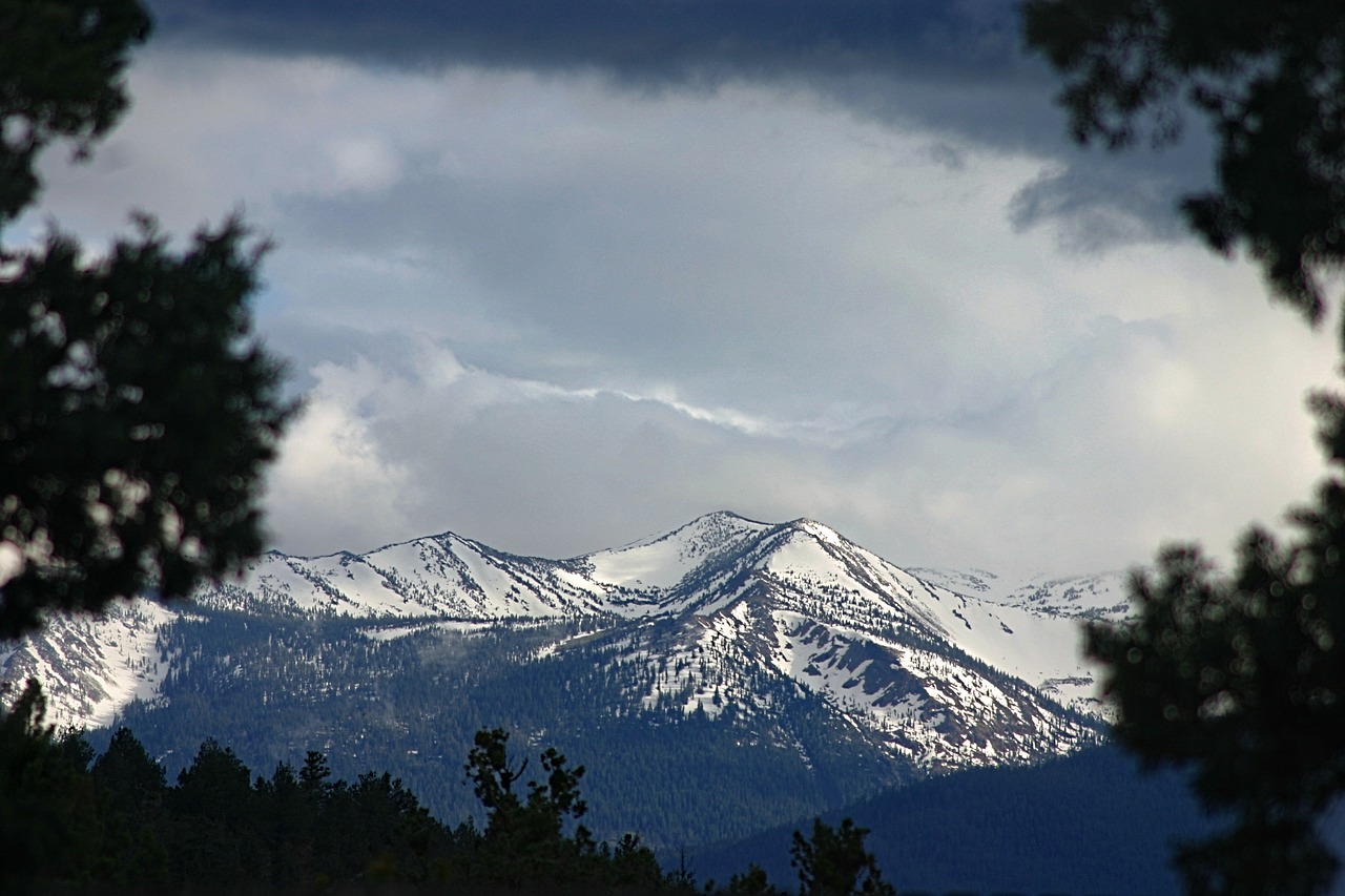 mountain  snow  landscape free photo