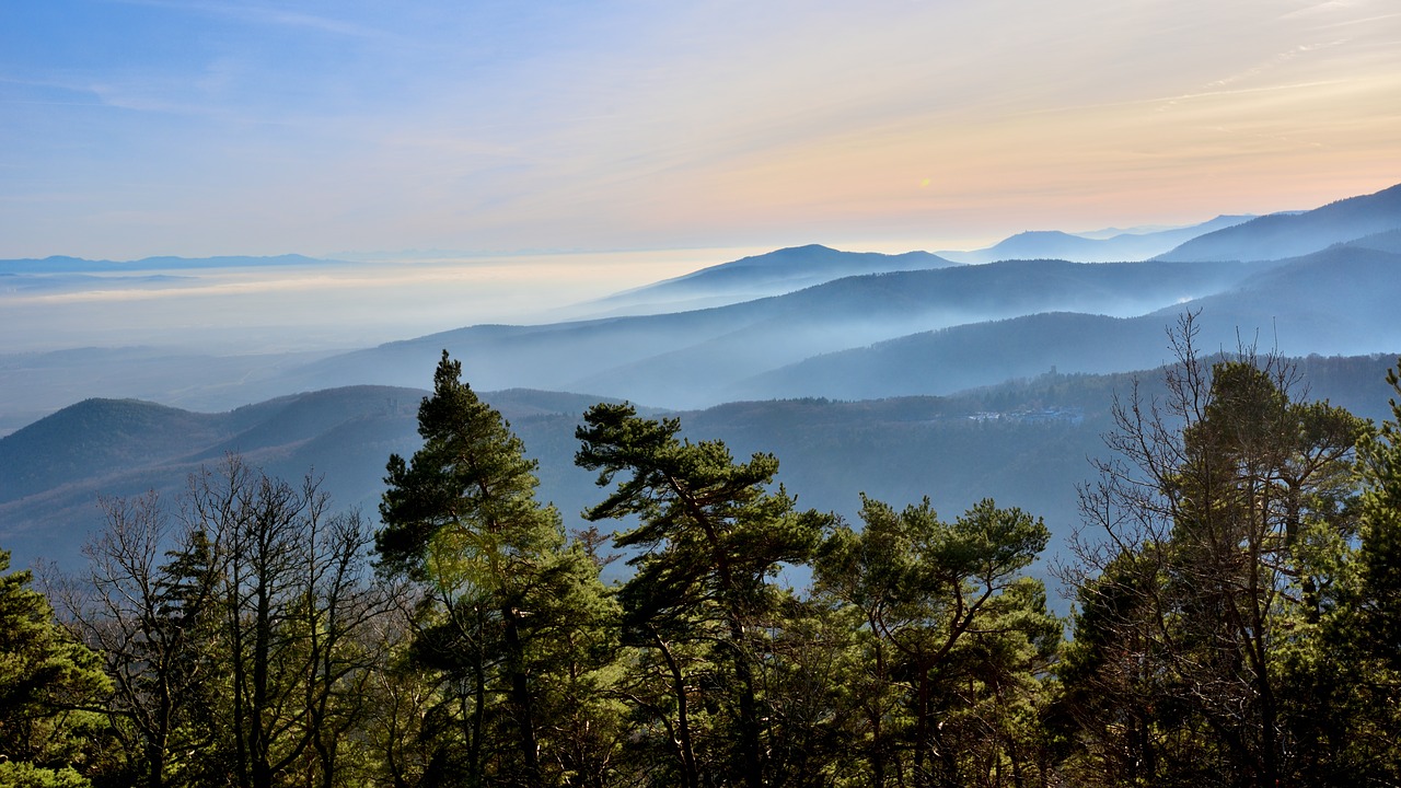 mountain  landscape  sky free photo