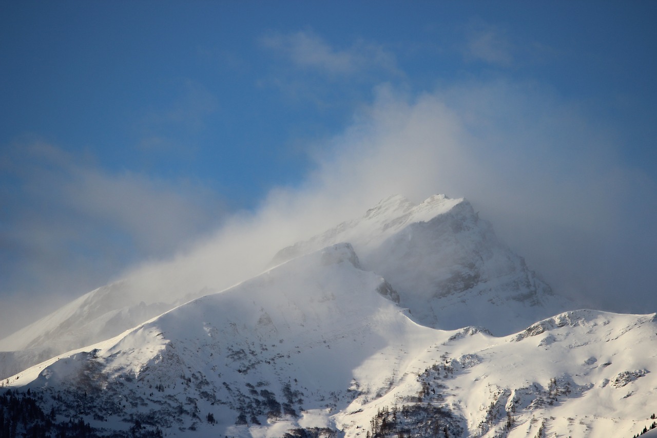 mountain  calanda  winter free photo
