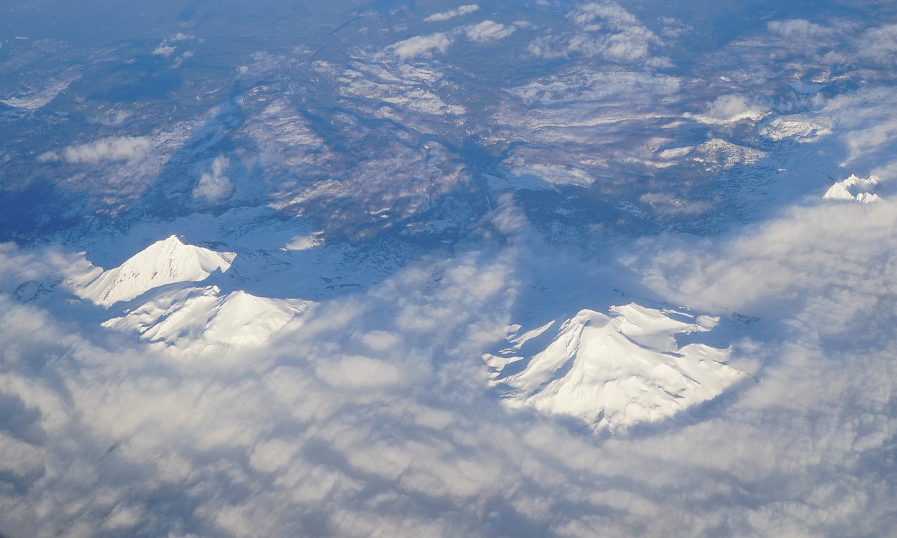 mountain  snow  landscape free photo