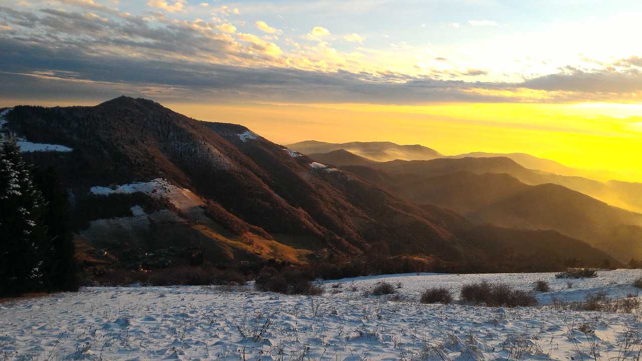 mountain  landscape  sun free photo