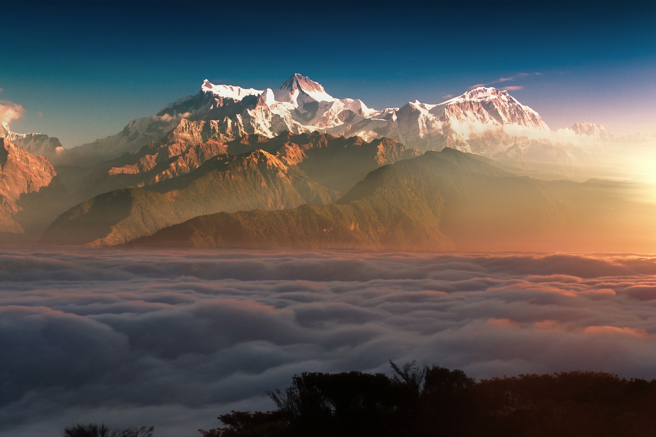 mountain  landscape  clouds free photo