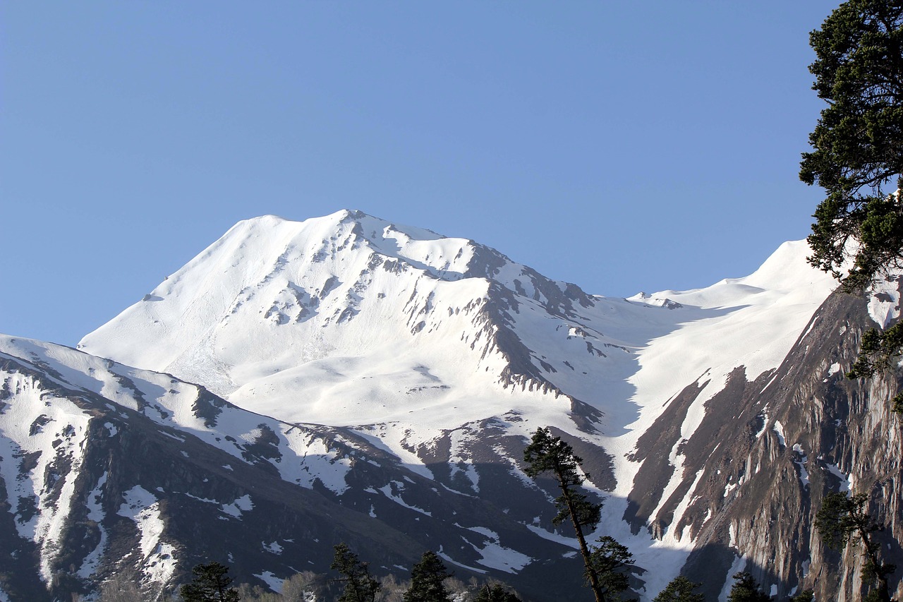 mountain  hills  ice free photo