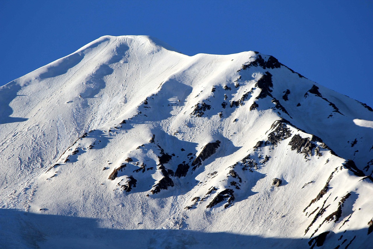 mountain  hills  ice free photo