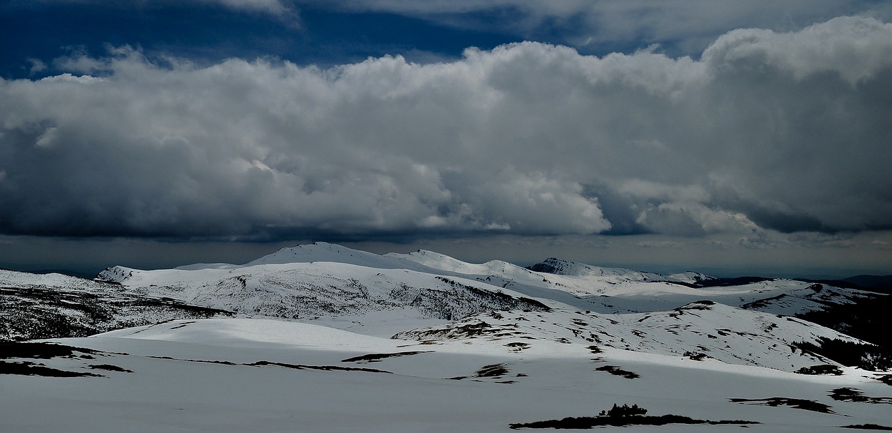 mountain high sky free photo