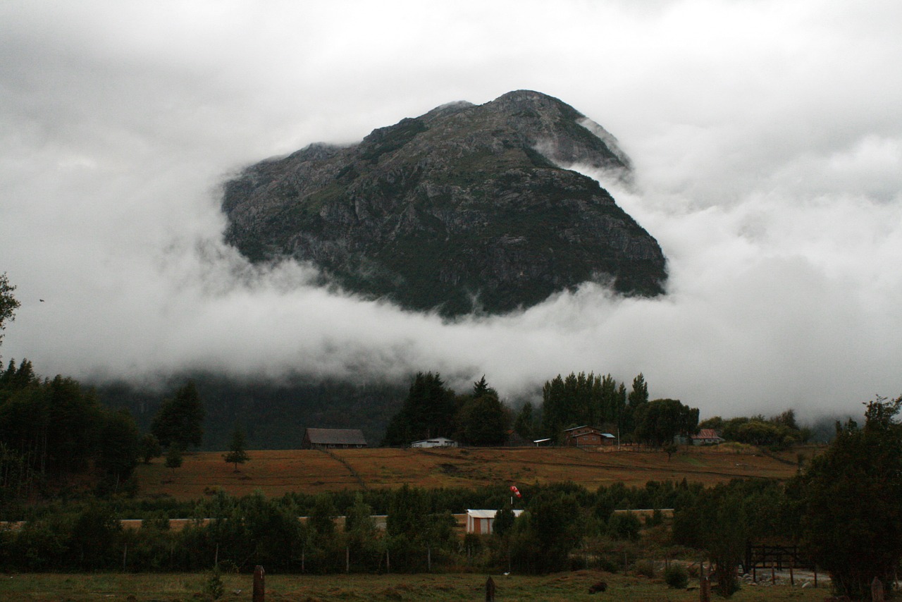 mountain cloud nature free photo