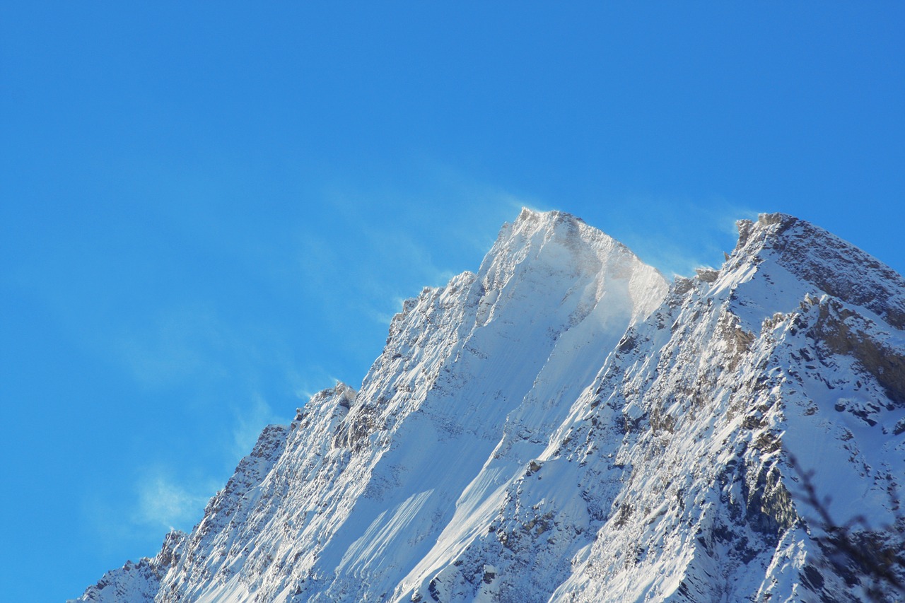 mountain the echalp queiras free photo