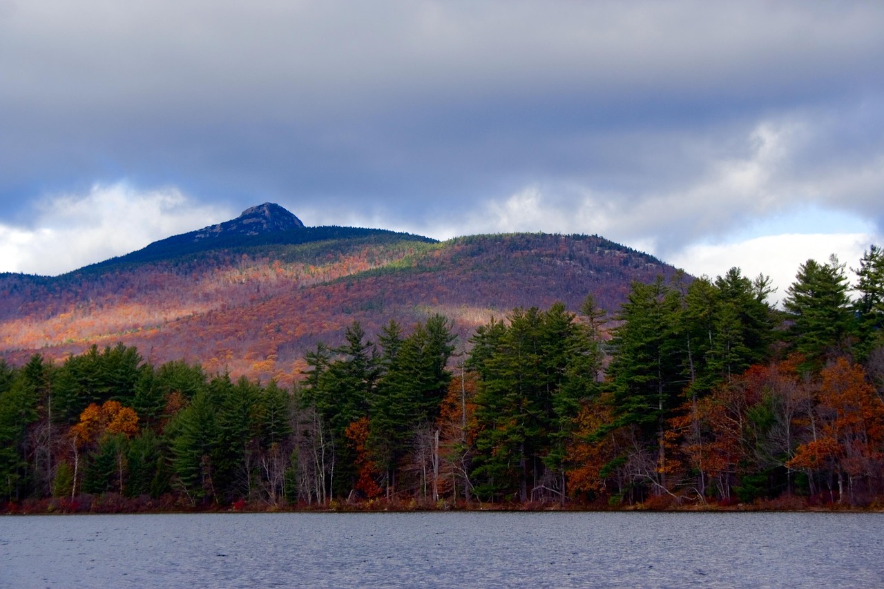 mountain clouds landscape free photo