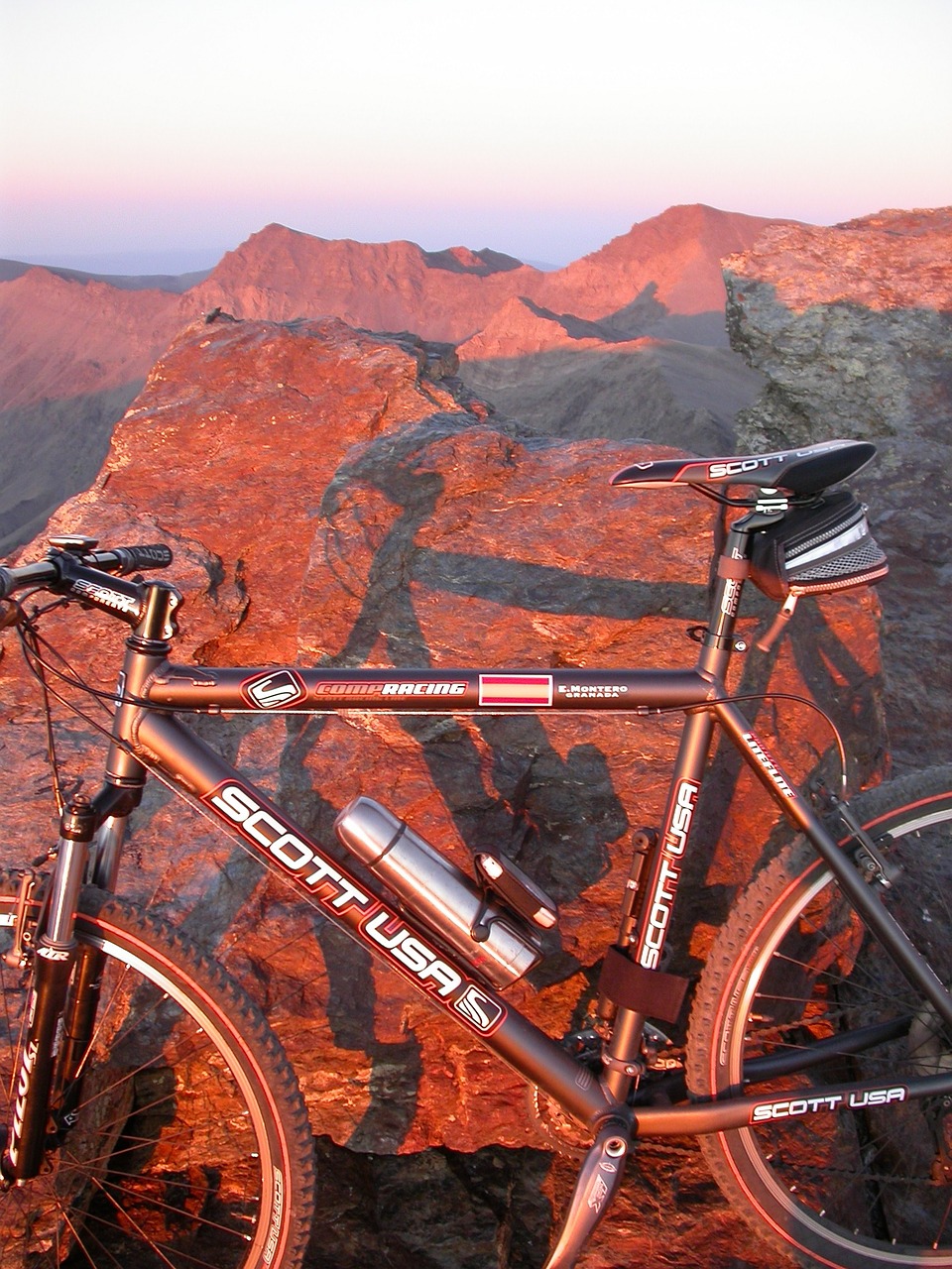 mountain granada bicycle free photo