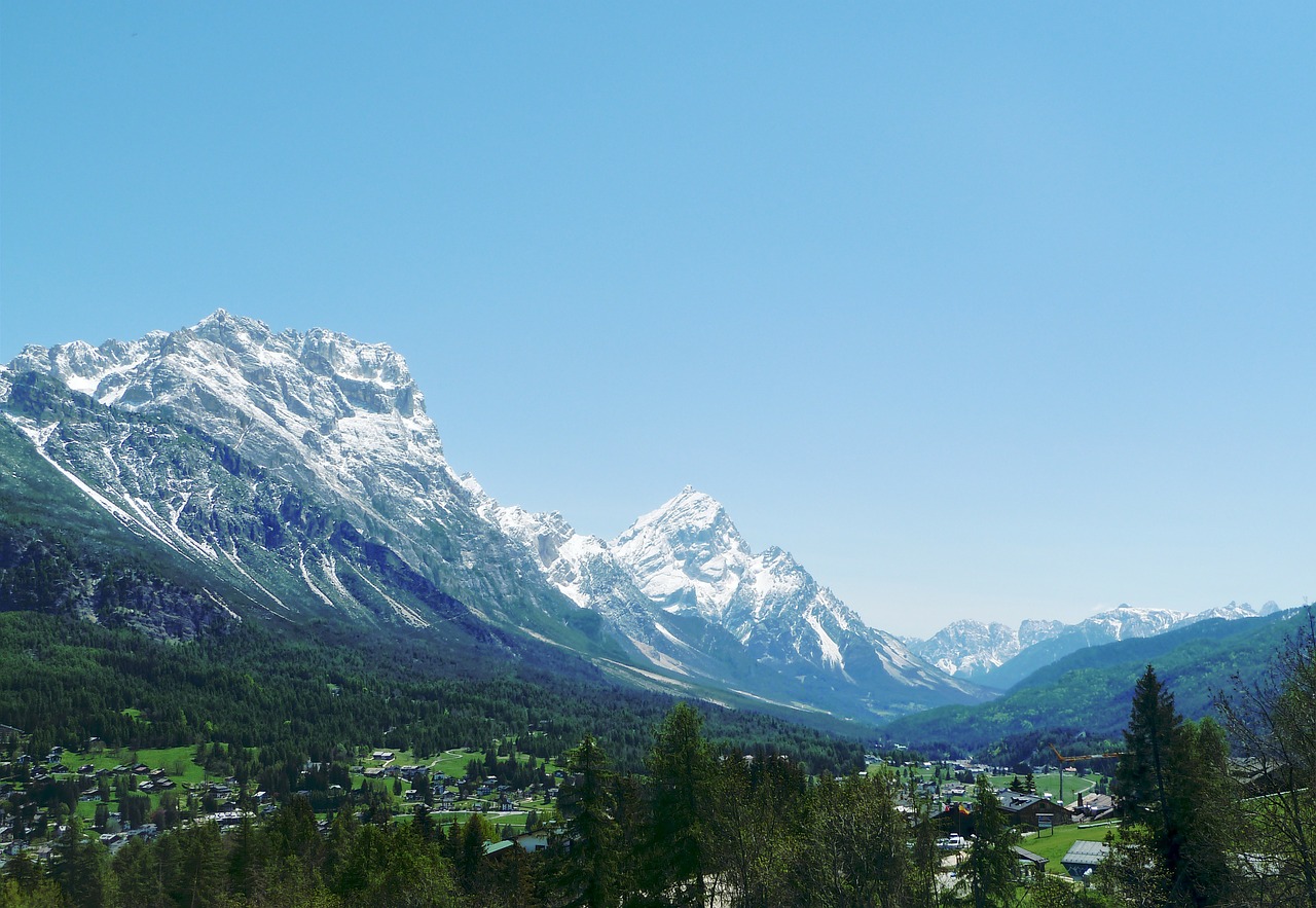 mountain alpine italy landscape free photo