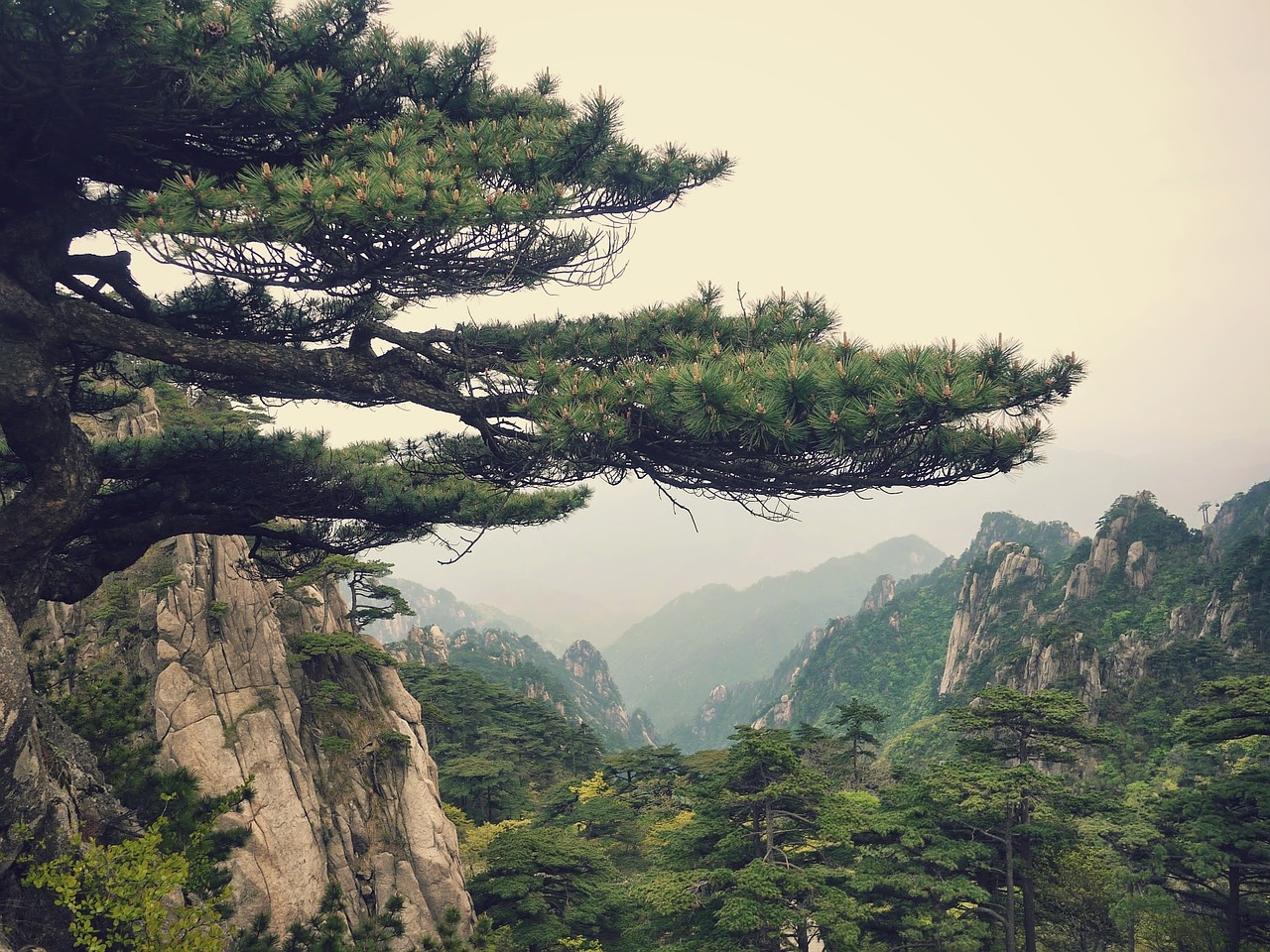 mountain landscape china free photo