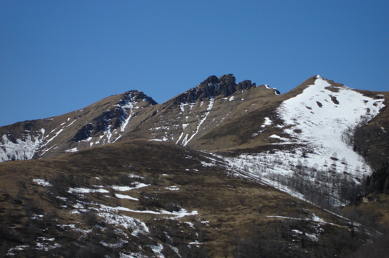 mountain snow italy free photo