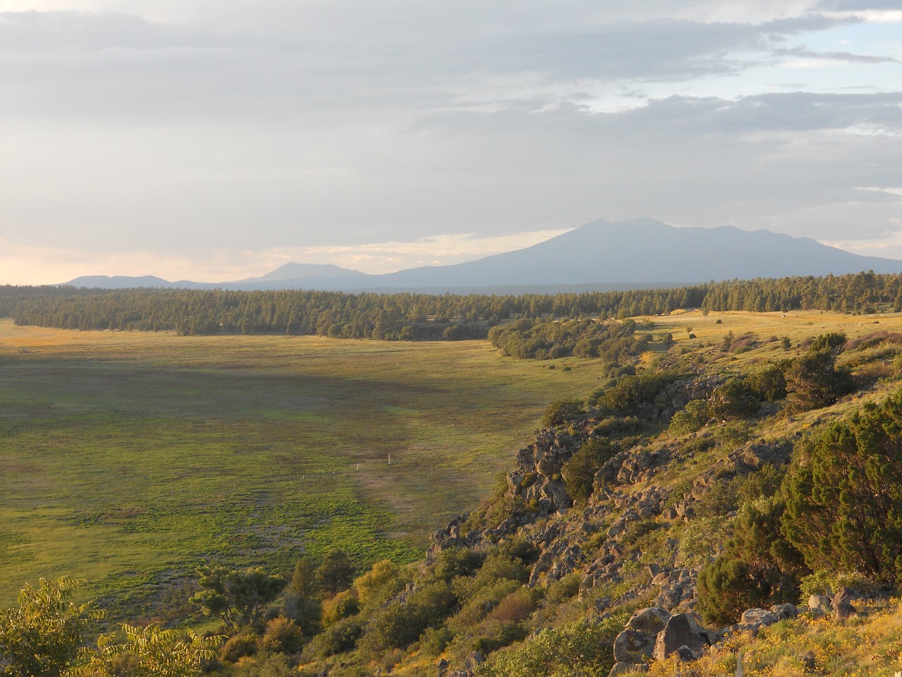 mountain landscape grass free photo