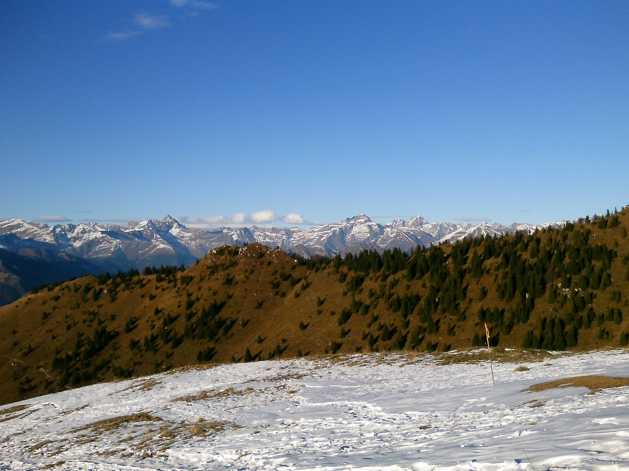 mountain hiking backpack free photo