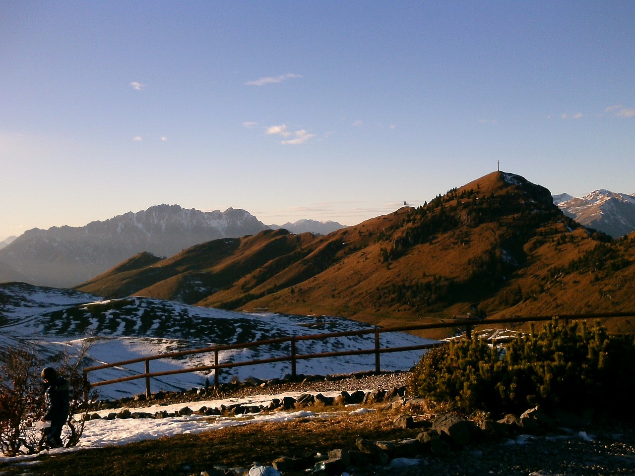 mountain red landscape free photo