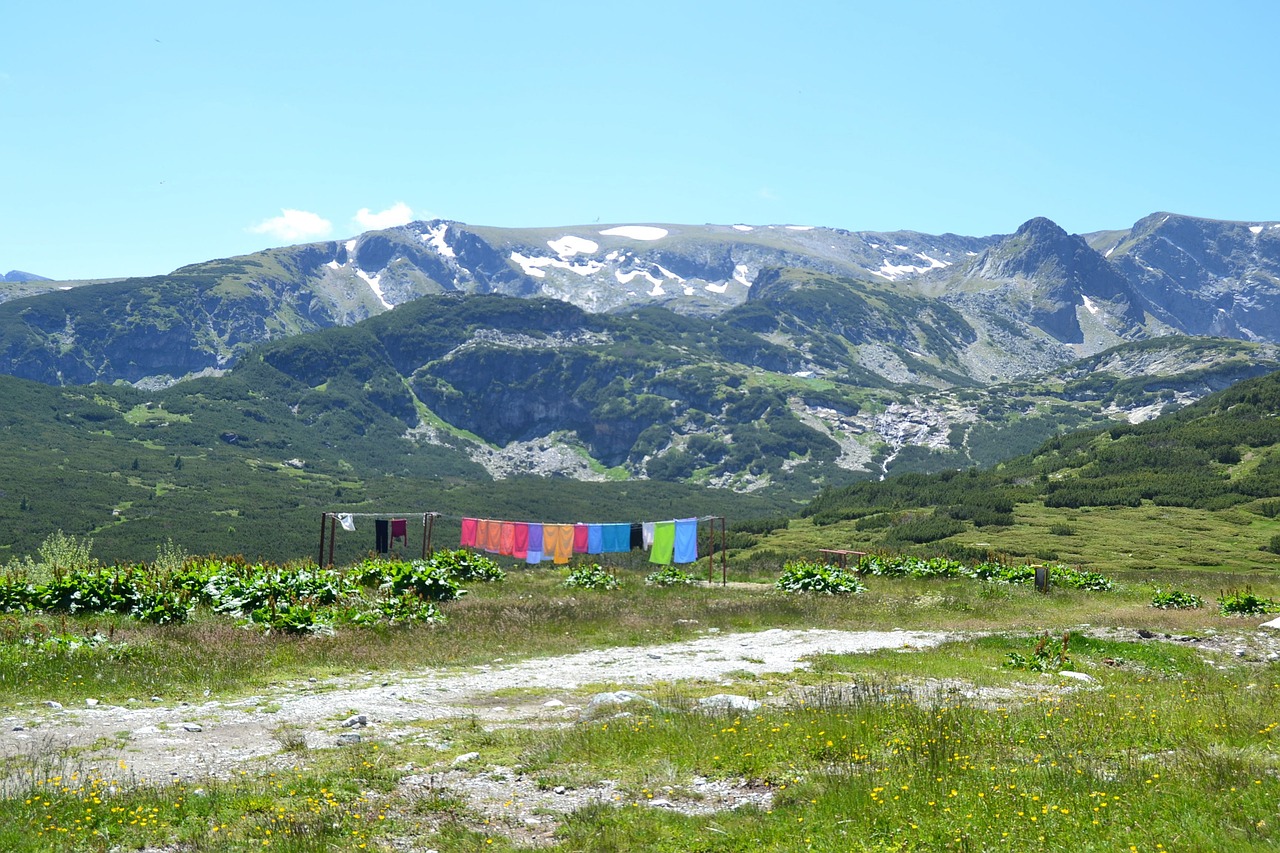 mountain green nature free photo