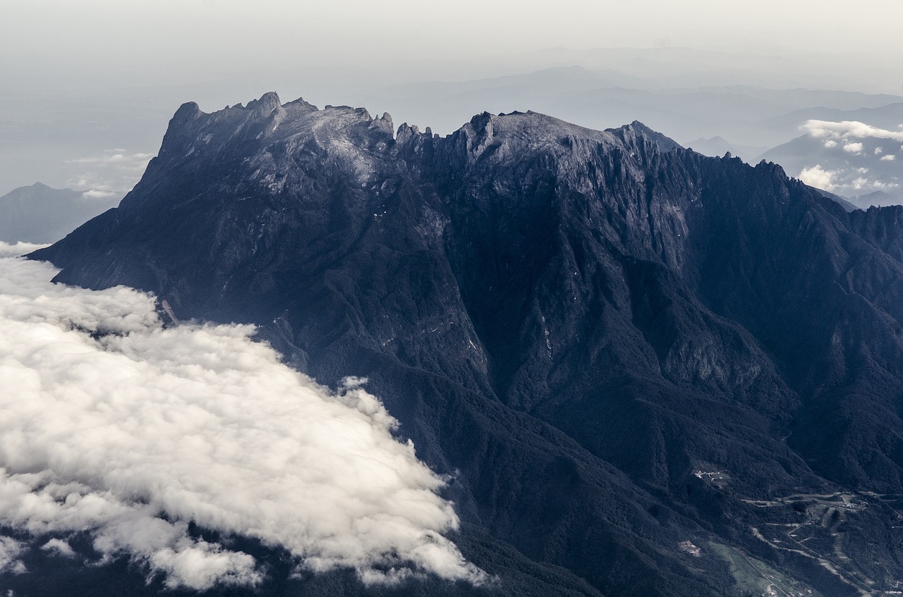 mountain summit peak free photo