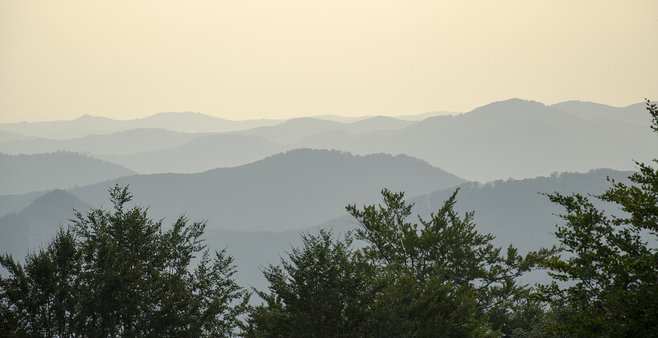 mountain camping sunset free photo